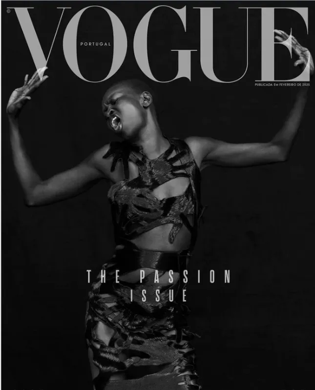 Alek Wek for Vogue Portugal