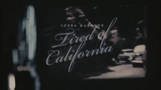‘tired of california’ by Nessa Barrett
