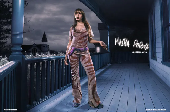 MASHA POPOVA AW24 x Pink Panthress