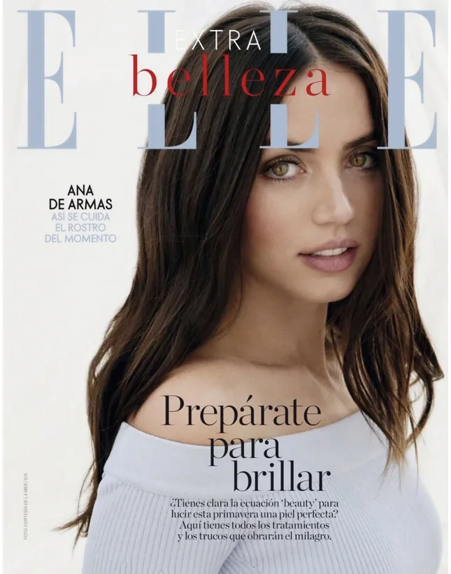 Ana de Armas for ELLE
