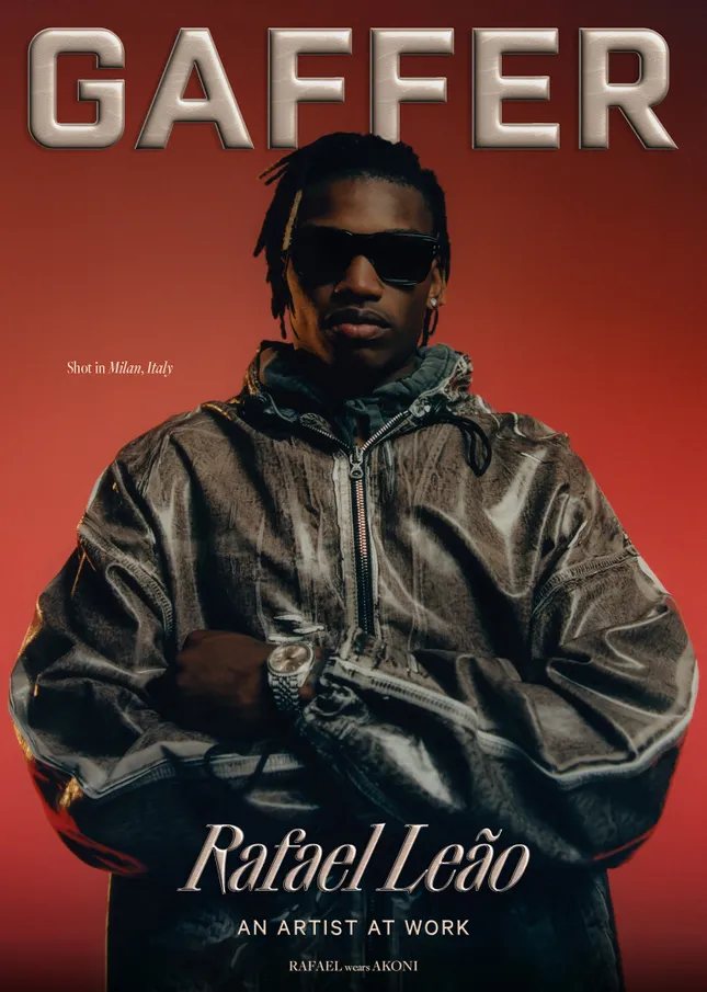 Rafael Leão for Gaffer Magazine