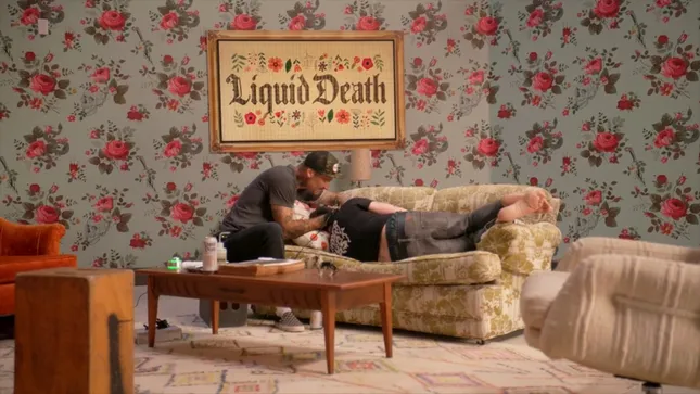 Liquid Death : Water Tattoo