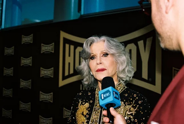 Jane Fonda x E-News x Homeboy Industries LoMax Red Carpet (Shot on Film)