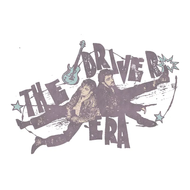 Official merch designs for The Driver Era