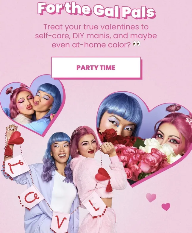 Arctic Fox Hair Color Campaign