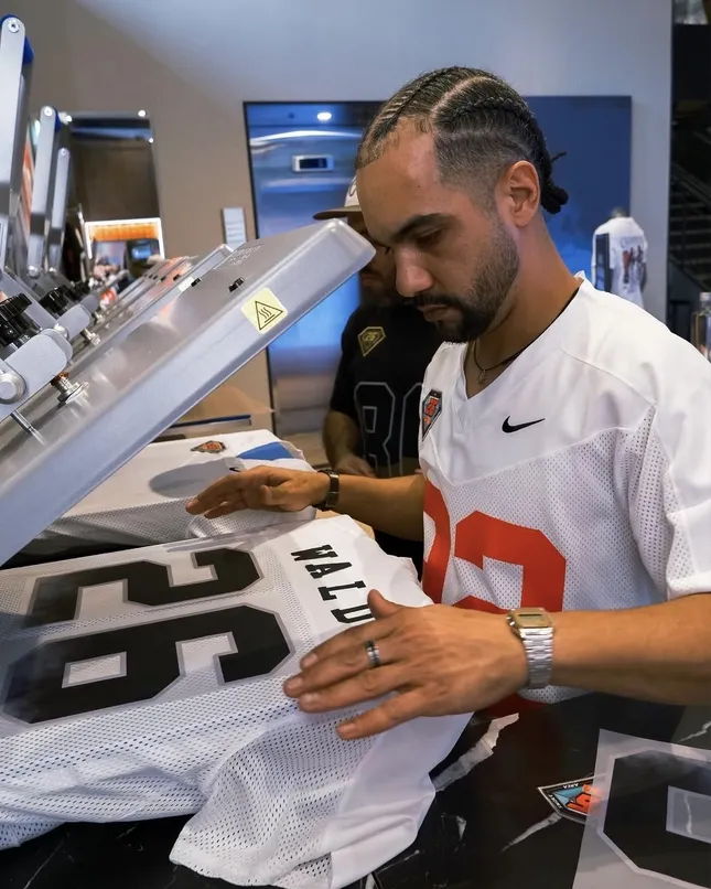Shoe Palace x Super Bowl Jersey Customization