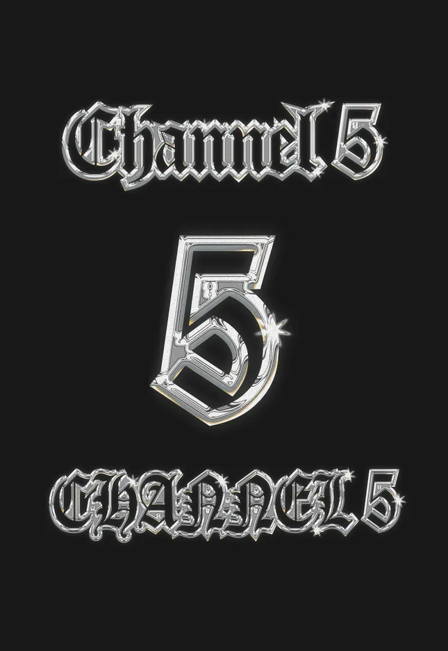 Chrome logo graphic for Channel 5
