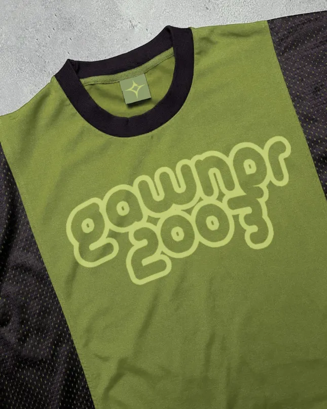 Gawner Green Mesh T-Shirt