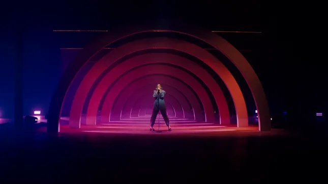 TATE MCRAE - slower live on Jimmy Kimmel || Music Video