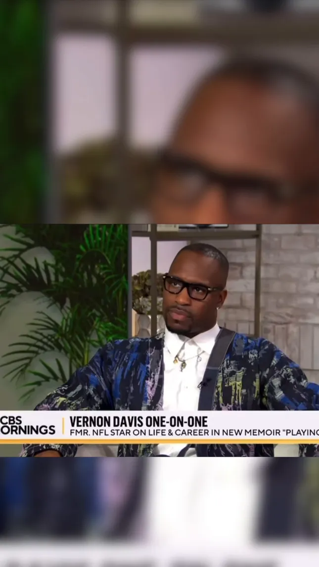 Vernon Davis for CBS Morning Show