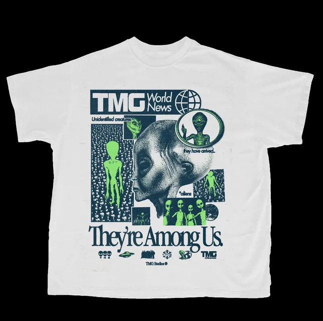 Merch design for TMG Studios