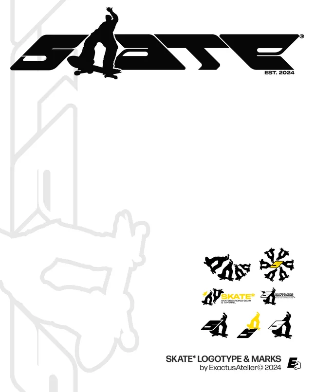 SKATE* Logo/Logotype Concept