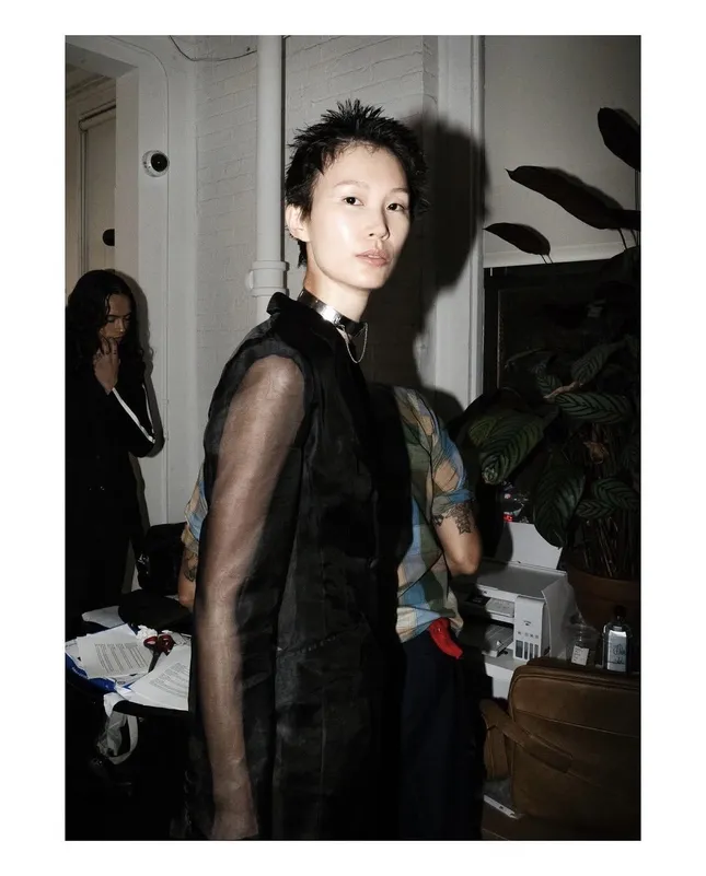 BTS for Shao Yang NYFW