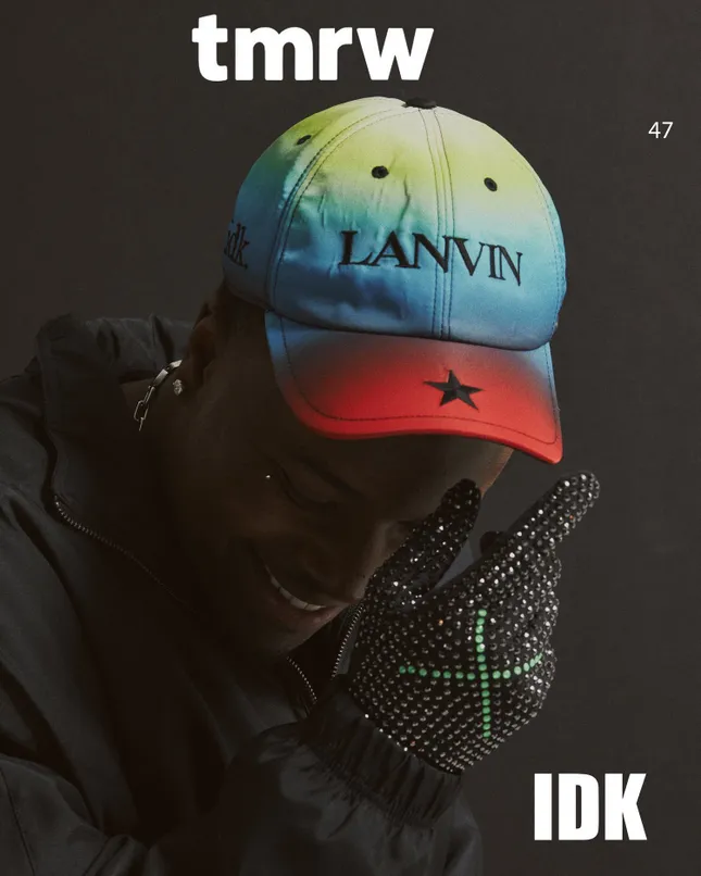 TMRW Magazine cover featuring IDK