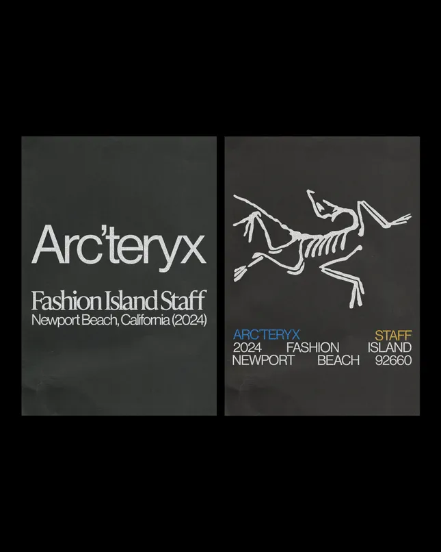 Arc’teryx (2024), Merchandise + Poster Design