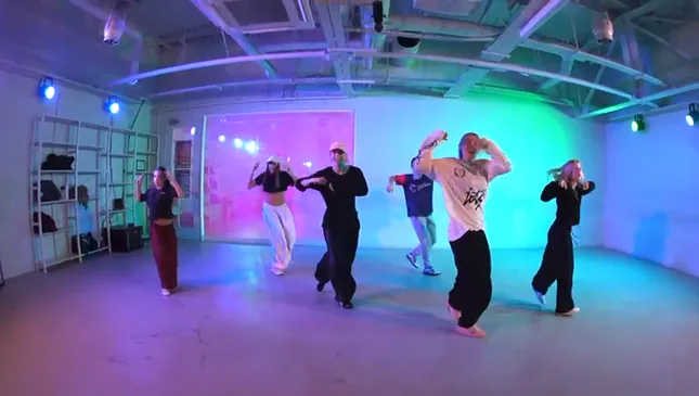 My dance class in London