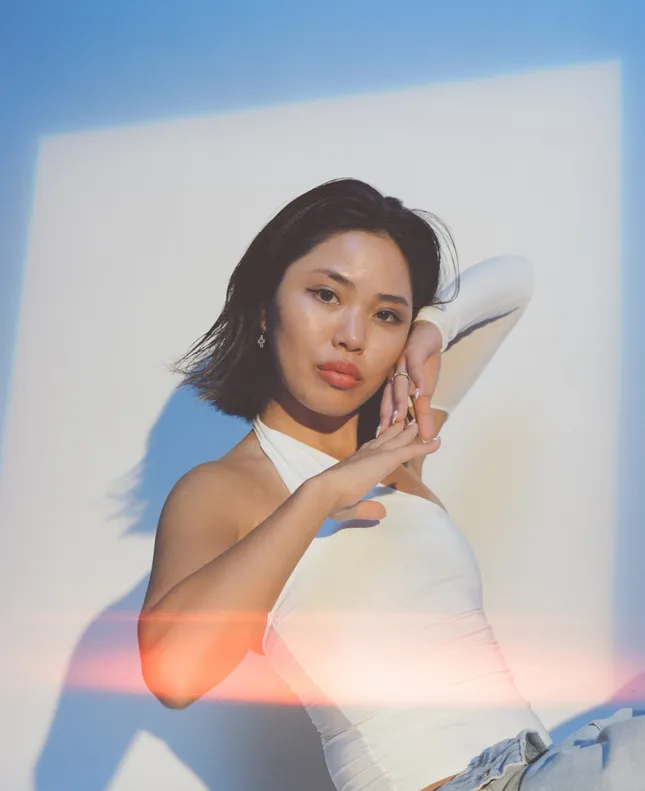 Test shoot with Momo.