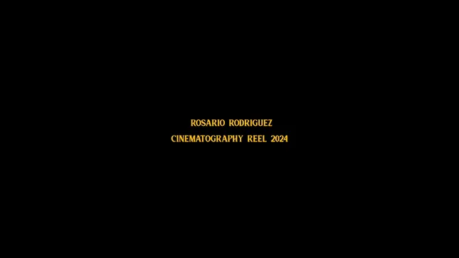 Cinematography Reel 2024