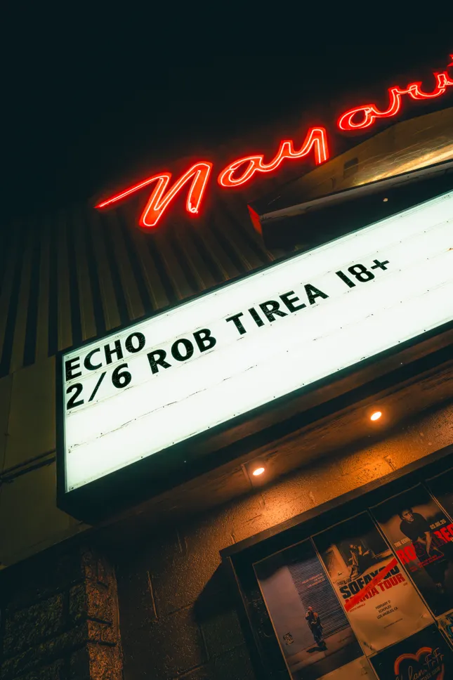 rob tirea @ the echo (los angeles)