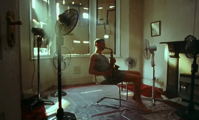 A Frog Sits In Water