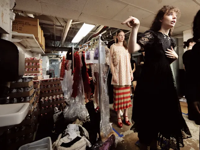 Batsheva SS23 NYFW Backstage