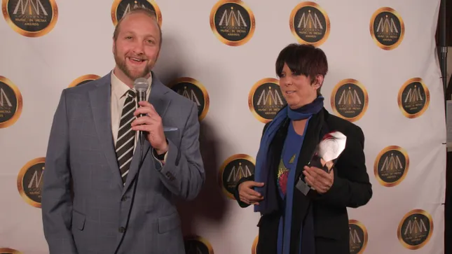 HMMA backstage with Dianne Warren