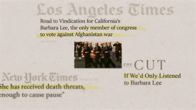 Barbara Lee / Senate Ad (short version)