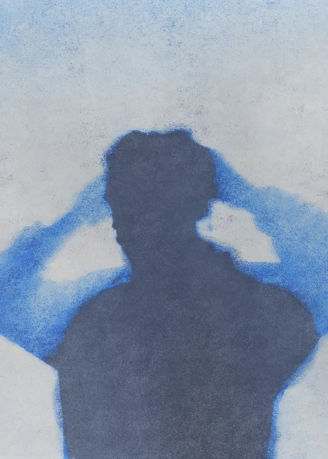 'Bleu Electrique' - Exhibition Artworks #1