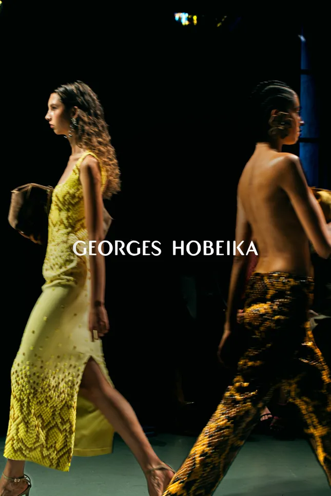 Georges Hobeika SS ’25 from Runway,  Paris Fashion Week