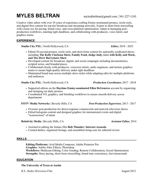 Resume