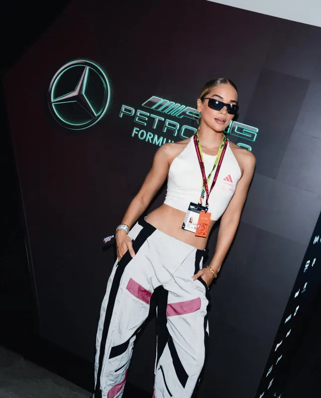 F1 Mercedes Miami x Jasmine Sanders