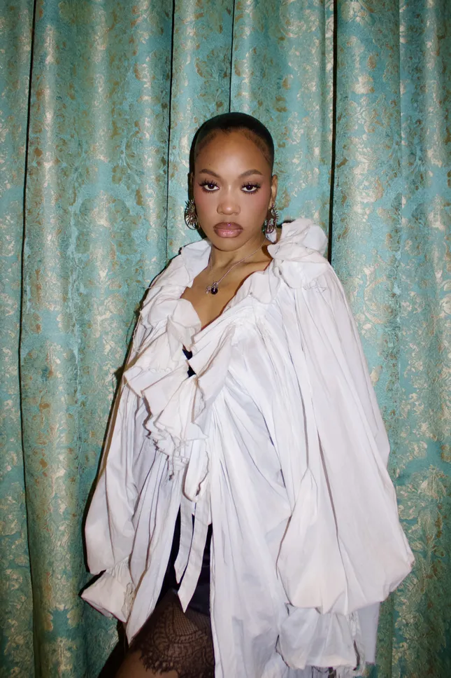 Mkai Mcdermott for Ann Demeulemeester PFW