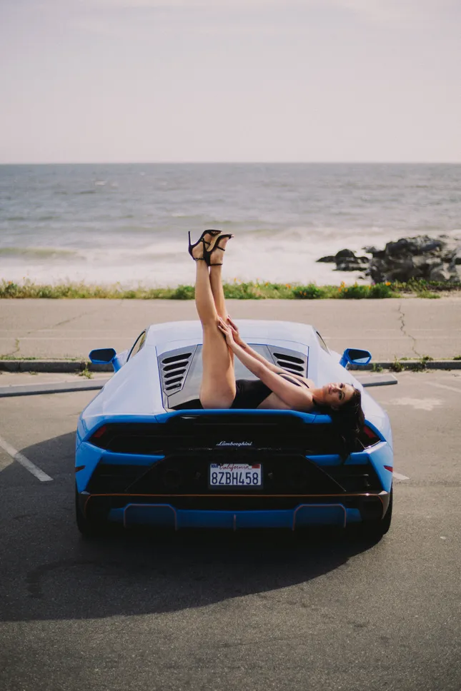 Lambo/Santa Monica Photoshoot