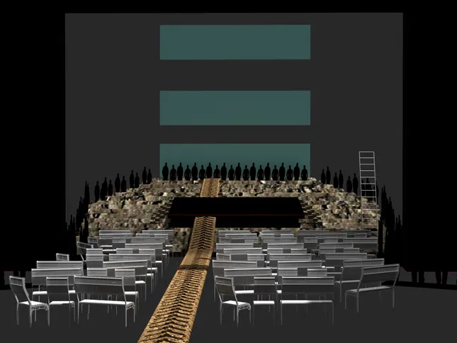 Technical Drafting – Deutsches Nationaltheater Weimar / Rechnitz