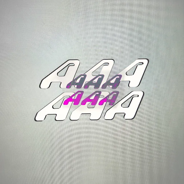 Typeface, “AAAAAA”