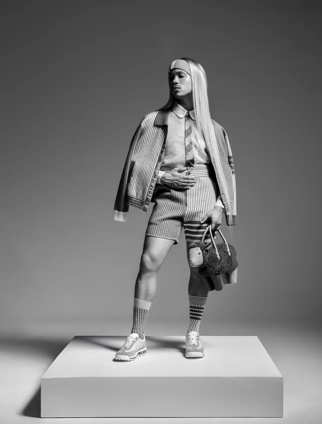 Rhoyle Ivy King for Essence Fest, 2024.
featuring Thom Browne