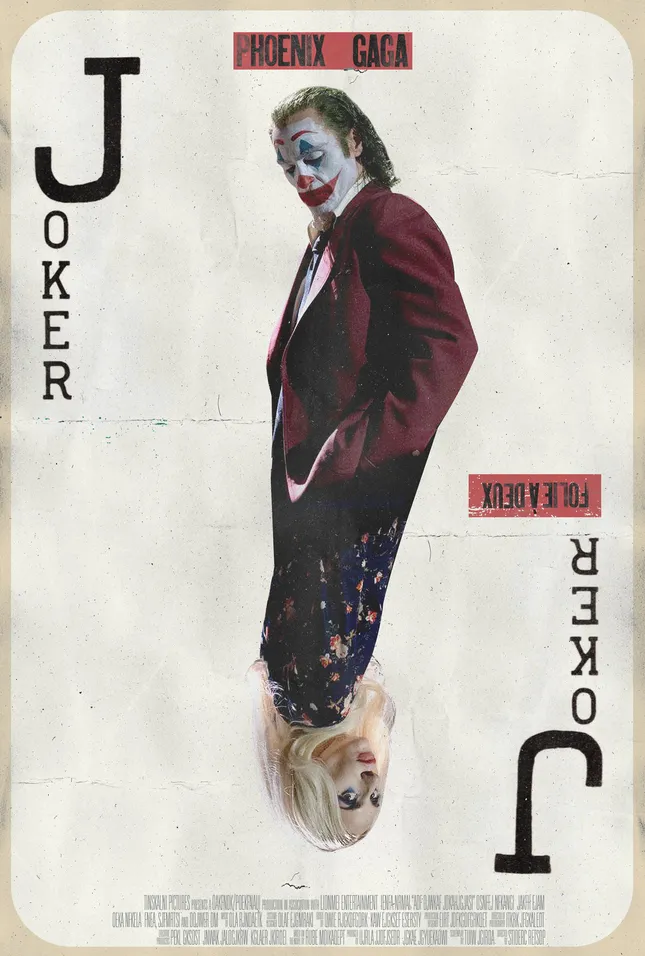 The Joker Folie á Deux (2024) Concept Poster