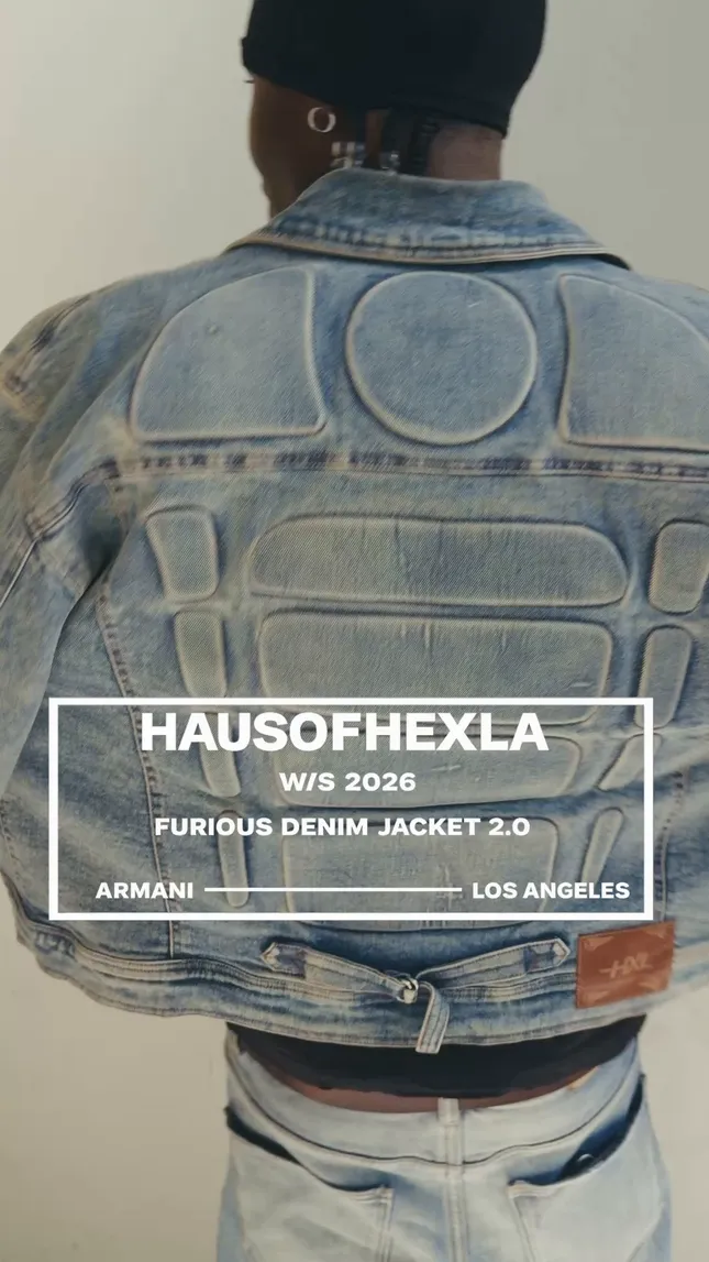 Hausofhexla furious Denim jacket 2.0 shot on iPhone 17 pro max