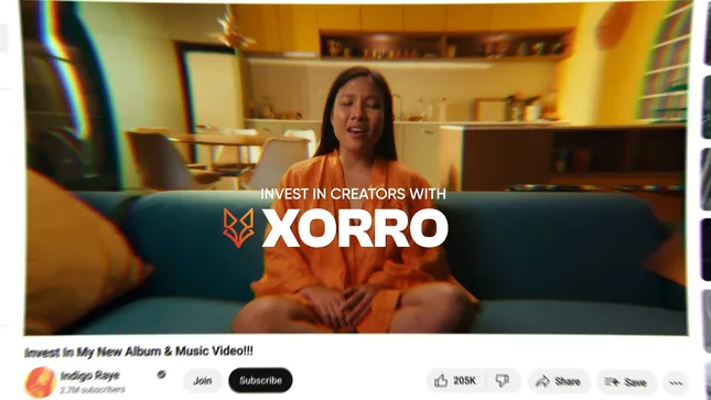 XORRO - Invest in Creators