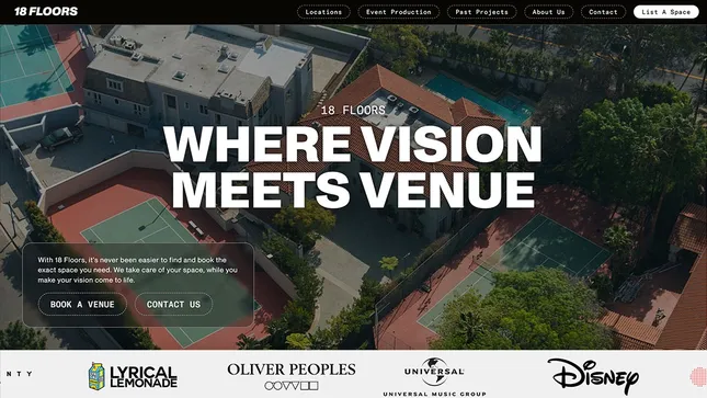 18 Floors Website Development