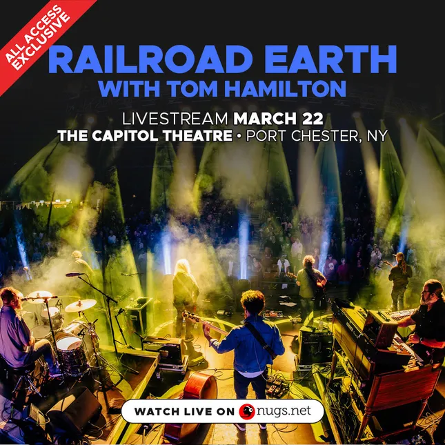 Railroad Earth & Tom Hamilton live from the Capitol Theater