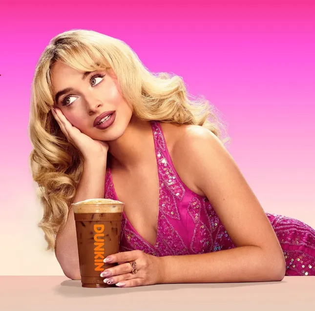 Sabrina Carpenter for Dunkin Donuts