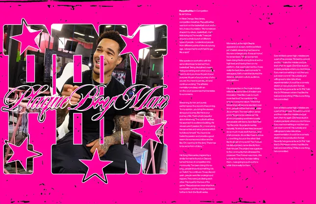 Plaqueboymax Magazine Spread