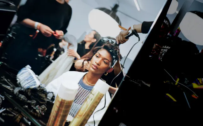 Dior FW24 Backstage