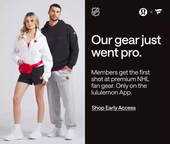 Fanatics X Lululemon E-Comm