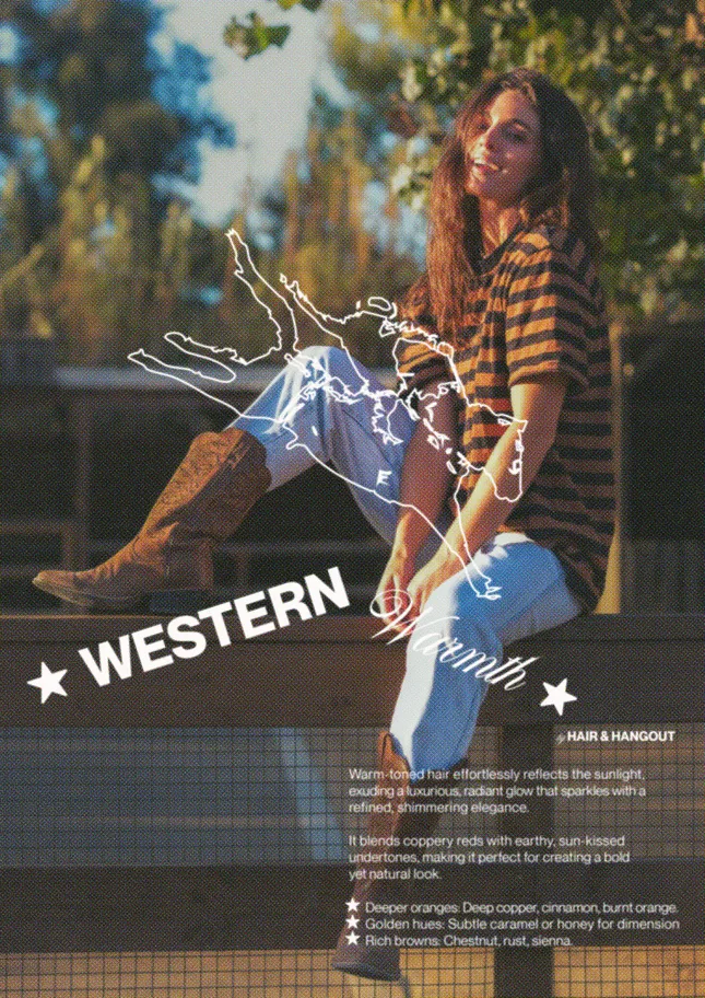 Western Warmth Campaign for Hair&Hangout