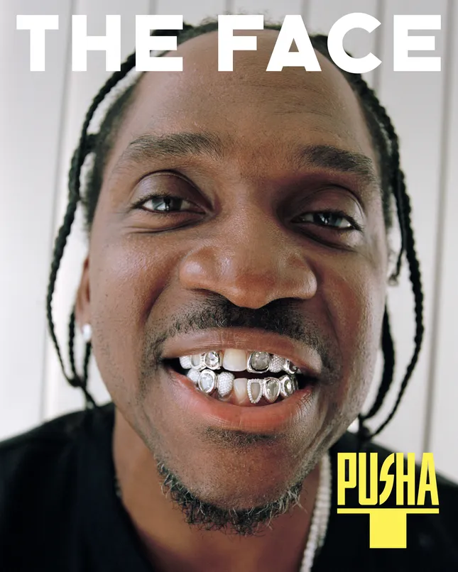 Pusha T for the Cover of The FACE