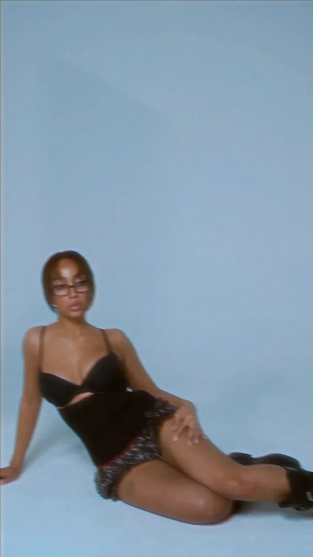 BTS for a creative shoot