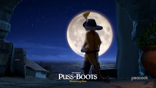 PEACOCK // PUSS IN BOOTS PROMO AD