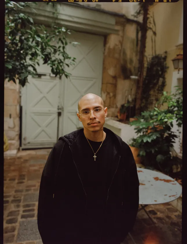 JONATHAN GONZALEZ AT THE WILLY CHAVARRIA HOUSE DURING PFW